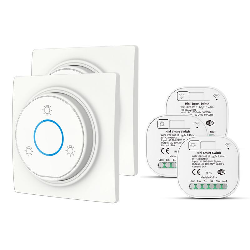 Graffiti Wireless Smart Switch with Xiao Ai and Alexa Voice Control