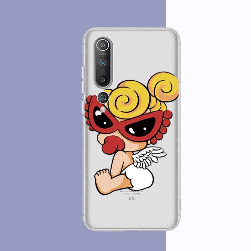 Yinuoda Moda Giapponese hysteric mini Custodia per Telefono per Samsung S20 S10 lite S21 plus per Redmi Note8 9pro per Huawei P20 Custodia Trasparente