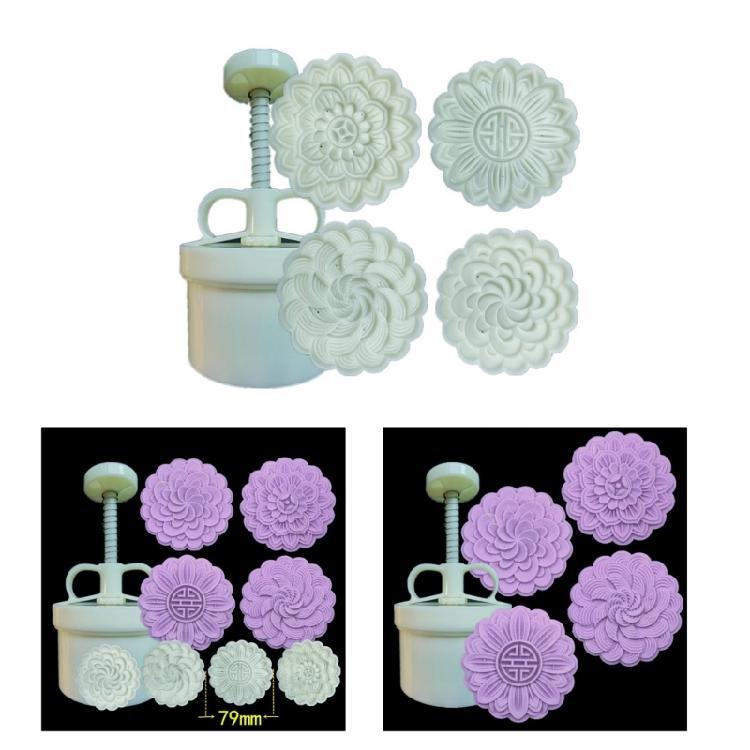 Delicate Mooncakes Pastries Molds Convenient Kitchen Tool for Beautiful Treat