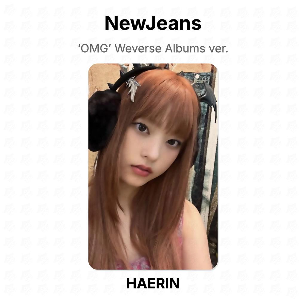 NewJeans ‘OMG’ Weverse Albums ver. Fototessera ufficiale