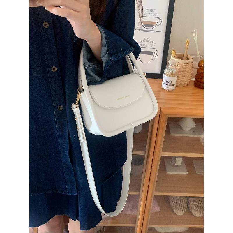 

Сумка Весна и Лето Модная Сумка-седло Нишевый Дизайн Все Сумка на одно плечо через плечо белый