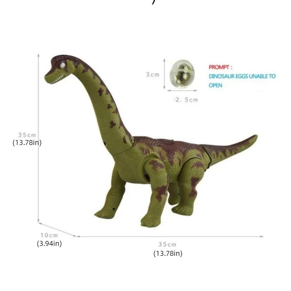 Simulation Electric Dinosaur Toys Projection Crawling Long-necked Toys  Birthday Gift