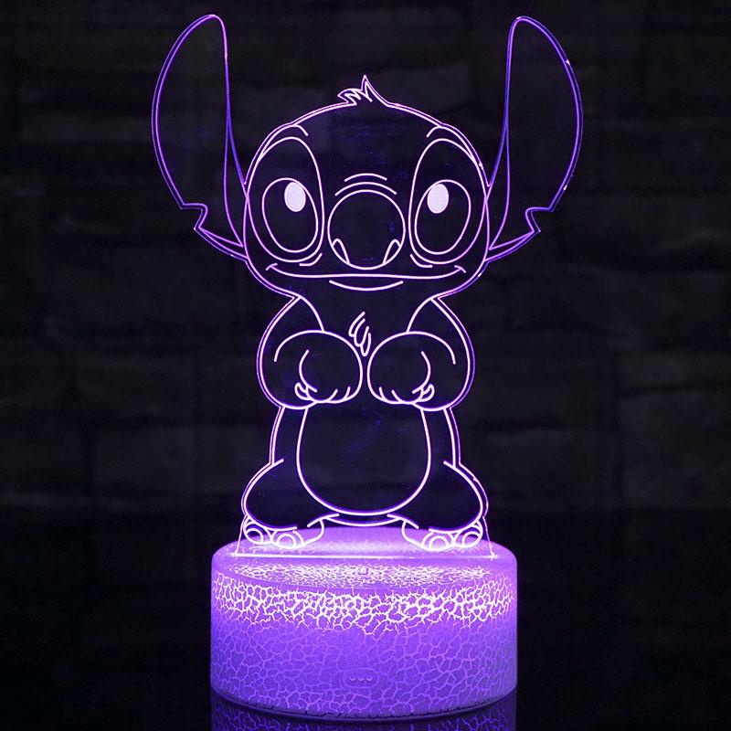 Anime Cartoon Character LED Night Light with Remote Control for Decorative Projection and Bedside Ambiance, Perfect Birthday Gift.