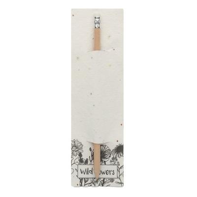 MidOcean Penseed Wild Flowers Seed Paper Pencil With Eraser