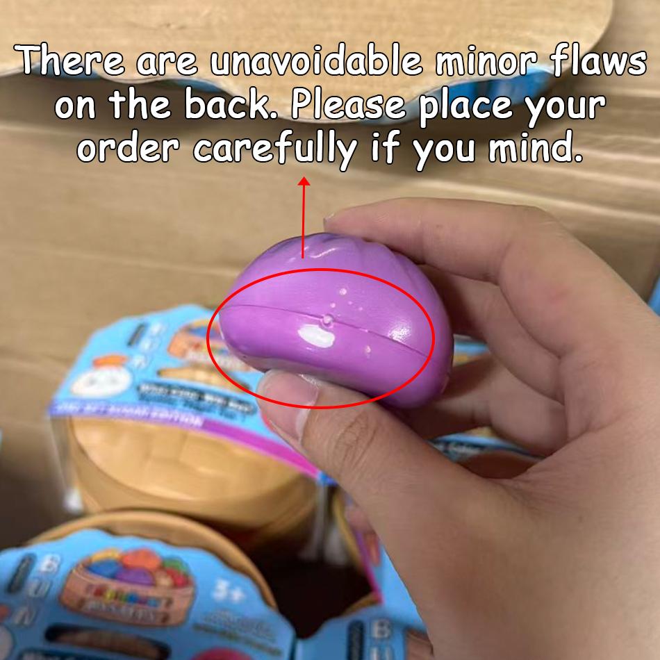 Premium Simulation Dumpling Soft Colorful Stress Relief Toy, Anti-Anxiety Fidget Gift For Adults To Relieve Adhd & Pressure