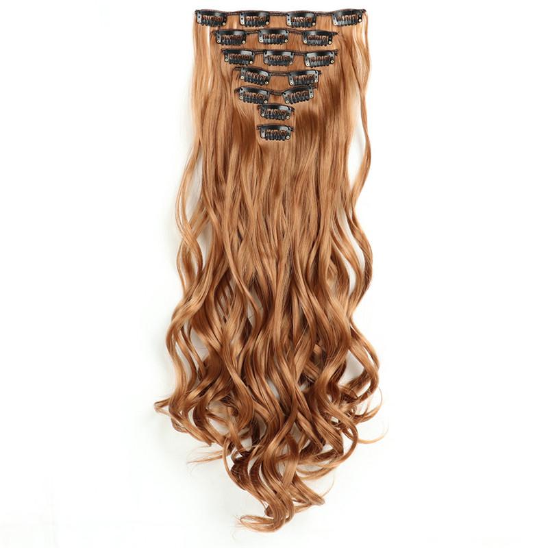 MERISIHAIR 6 Pieces/set of 24 Inch Wig Curly Hair 16 Hairpins, Wig Styling, Hairpin Synthetic Hairpin, Heat-resistant