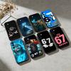 67 Six Seven Phone Case For Samsung Galaxy A91,80,73,72 ,71,53,52,32 ,31,22,21s,20,Soft Black Case