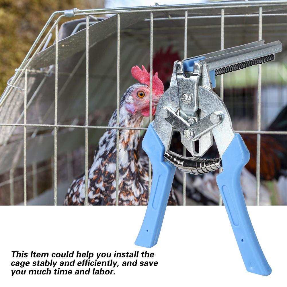 Pet Animal Birdcage Wire Cage Buckle Plier Clamp Installation Tools for Cat Dog Rabbit Chicken