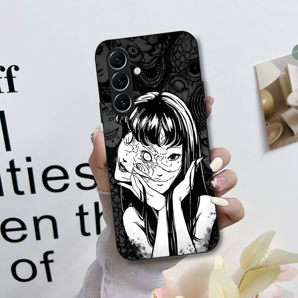 Junji Itos Tomies Phone Case For Samsung S 24 Fe 25 Ultra Plus 20 Lite 21 30 22 23 24 22 Ultra 5G Fundas