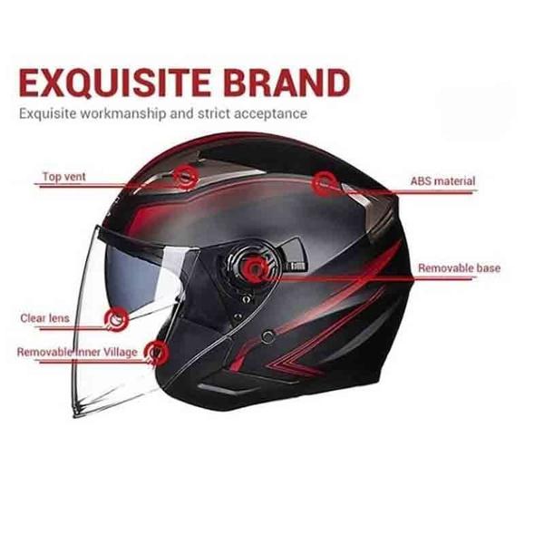Double Lens Motorcycle Helmets 