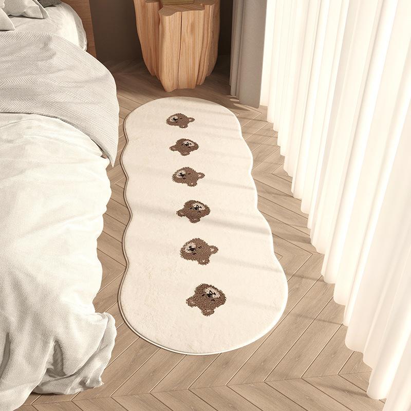 

Fresh And Simple Bedroom, Cool And Warm Bedside Blanket, Sofa, Living Room, Absorbent Wool Blanket, Home Decoration 40X120CM(1.3X3.9FT