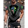Versatile Comfortable Men's Printed Top Short-sleeved Fashionable Simple T-shirt Casual Loose T-Shirts Men’s