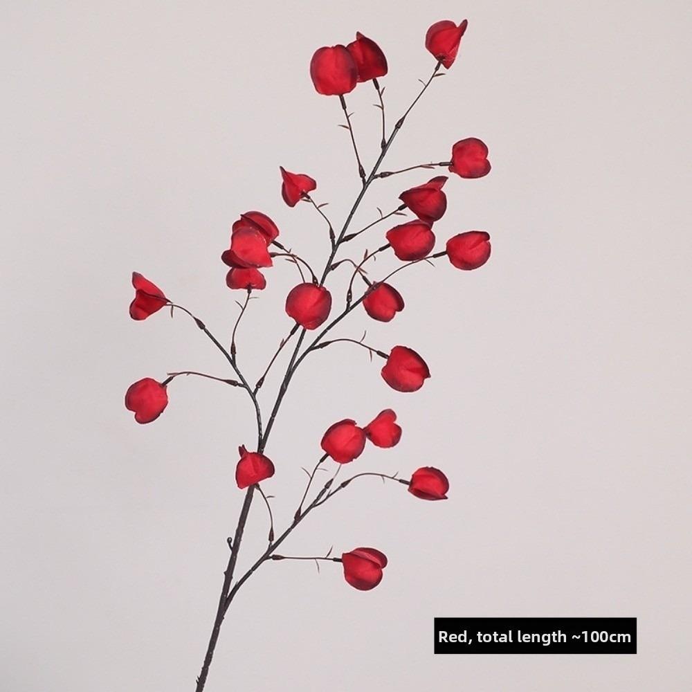 100cm Artificial Lantern Fruits Bouquets Long Branches Fake Flower  Photography Props