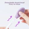 1/2/4pcs 2-in1 Silicone Facial Cleansing Brush, Pore Scrubber & Exfoliator for Blackhead Removal, Deep Cleaning Manual Tool