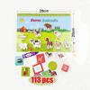Preschool Montessori Toys, Newest Version Busy Book, Preschool Activity Binder, Busy Board with 11 Themes Autism Toys Book for Toddler