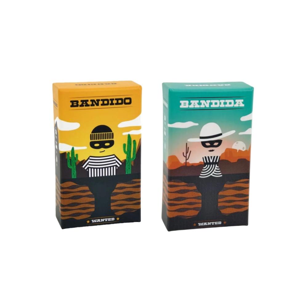 Bandido Bandida Family Strategy Card Game 1-4 Players Party Fun Chinese English Explanations Christmas Bilingual Game Night