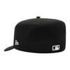 MLB NEW ERA xlogo tasarımlı polyester beyzbol şapkası erkek ve kadın aynı stil çift Siyah Asya Versiyonu 7 1/2