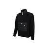 Nike Sweatshirts Men's Black Stand Collar Moderate Regular 929098-010
