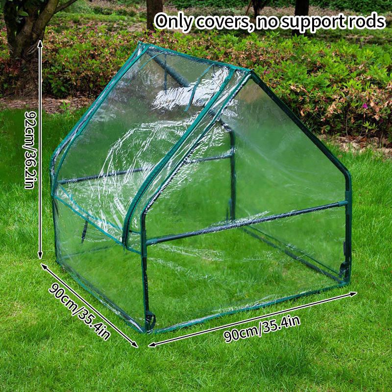 Winter Plant Warm Covers Pop Up Mini Greenhouse With Zipper Garden Warm Tent Freeze Protection Humidity Domes Garden Supplies
