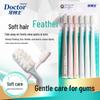 Dr. Bei Phantom Sea Soft Bristle Toothbrushes 6-Pack