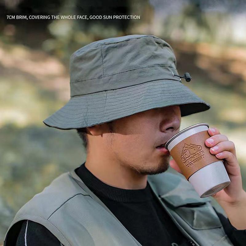 Waterproof Fisherman Hat Women Foldable Summer Sun Anti-Uv Protection Camping Hiking Mountaineering Caps Men'S Outdoor Hat