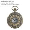 Steampunk Pocket Watch Quartz Movement Pocket Watch Pendant Chain Watches  Best Gift