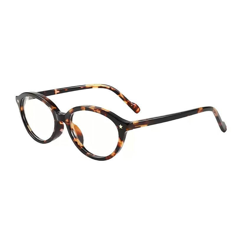

Anti Blue Light Reading Glasses Ultra Light Retro Round Frame Fashionable Eyewear for Middle Aged and Elderly JH8382 1