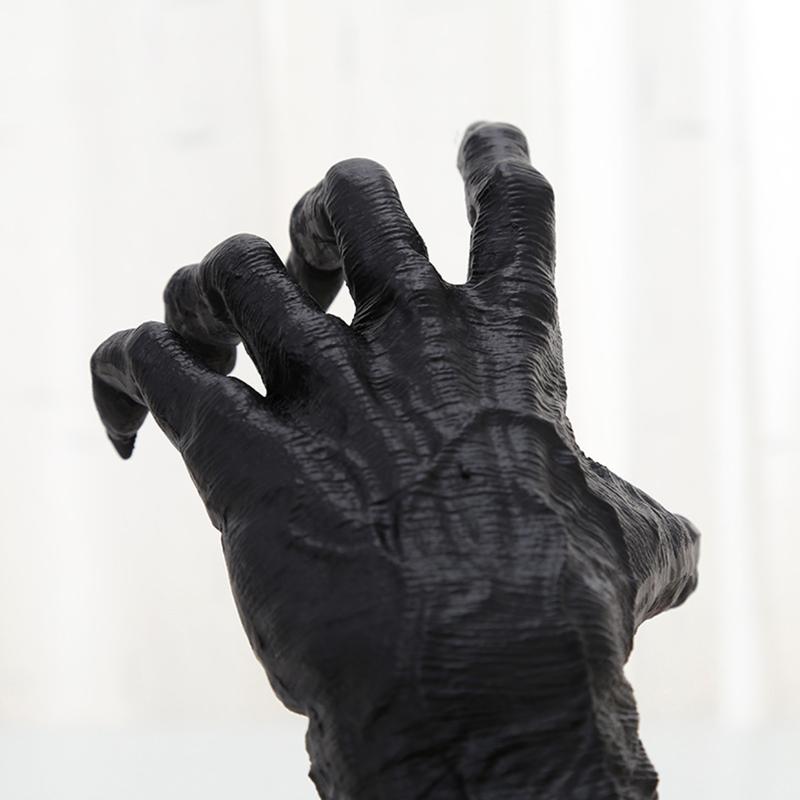 For Halloween Decorationwitch'S Demon Hand Wall Hanging Statues, Horror Ghost Hand Resin Retro Art Hanging Decor
