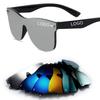 Colored lenses, unisex sunglasses, trendy brand, street sports sunglasses, outdoor sunscreen glasses
