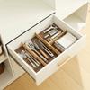 Bamboo Expandable Drawer Separators Creative Adjustable Partition Board  Office Storage
