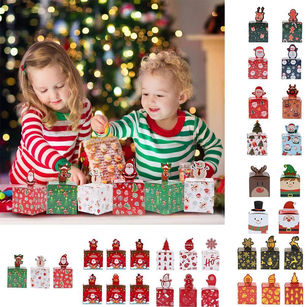 Creative Paper Christmas Gift Box Magic Book Series Multicolor Candy Box Book Designs Biscuit Carrier Party Favour