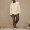 Fear of God Essentials Calça de Moletom Relaxada FW22 Unissex Marrom Madeira FOG-FW22-410