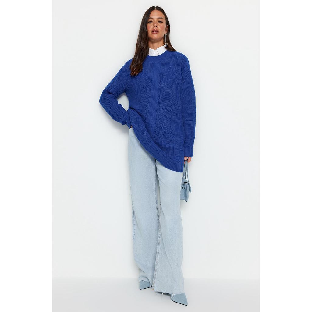 Pulover de tricotaj Stone Crew Gate Tctaw24ak00023