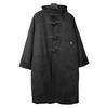 Zblack Oversized Duffle Coat Charcoal