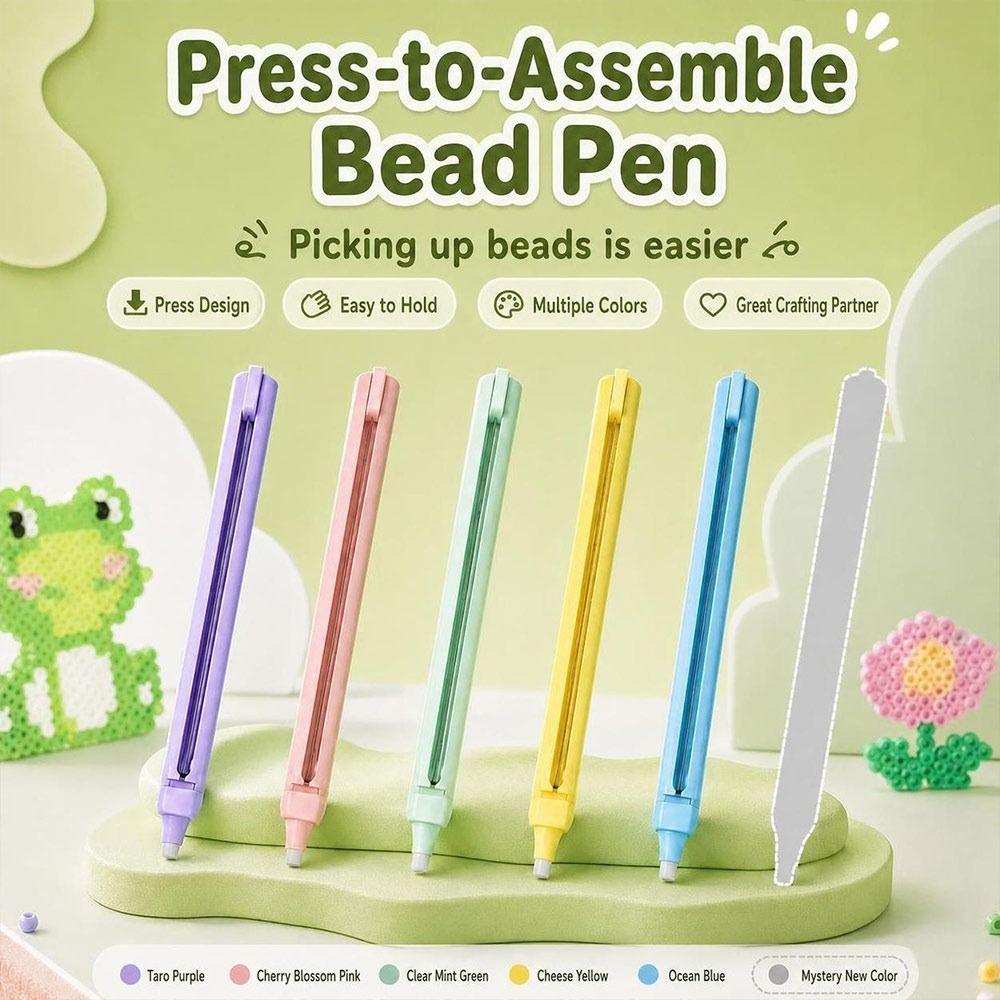Automatic Dispensing Automatic Bean Pen Smooth Flow Bead Dispenser Tool Puzzle Crafting