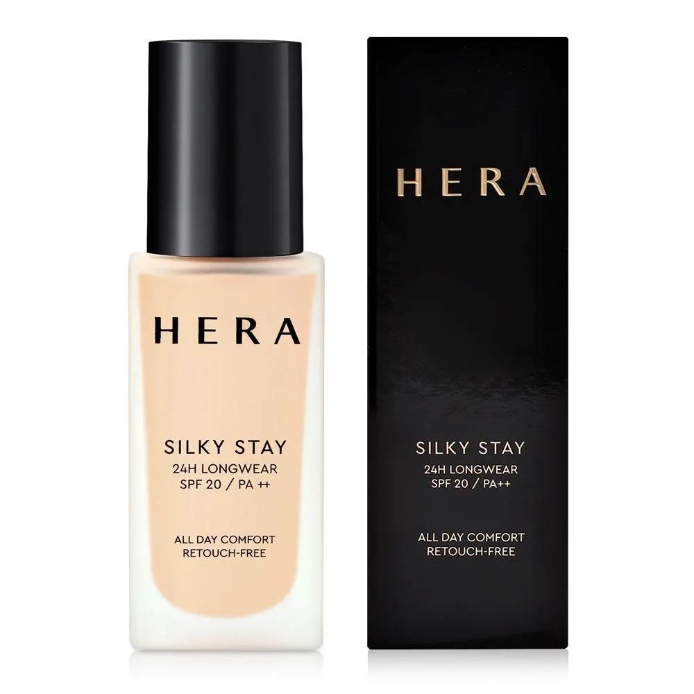 

HERA Silky Stay Foundation 30g SPF20 PA++ 24 Hour Longwear 17N1 19N1 21C1 21N1 23C1 23N1 23N1 Beige {HE1991}