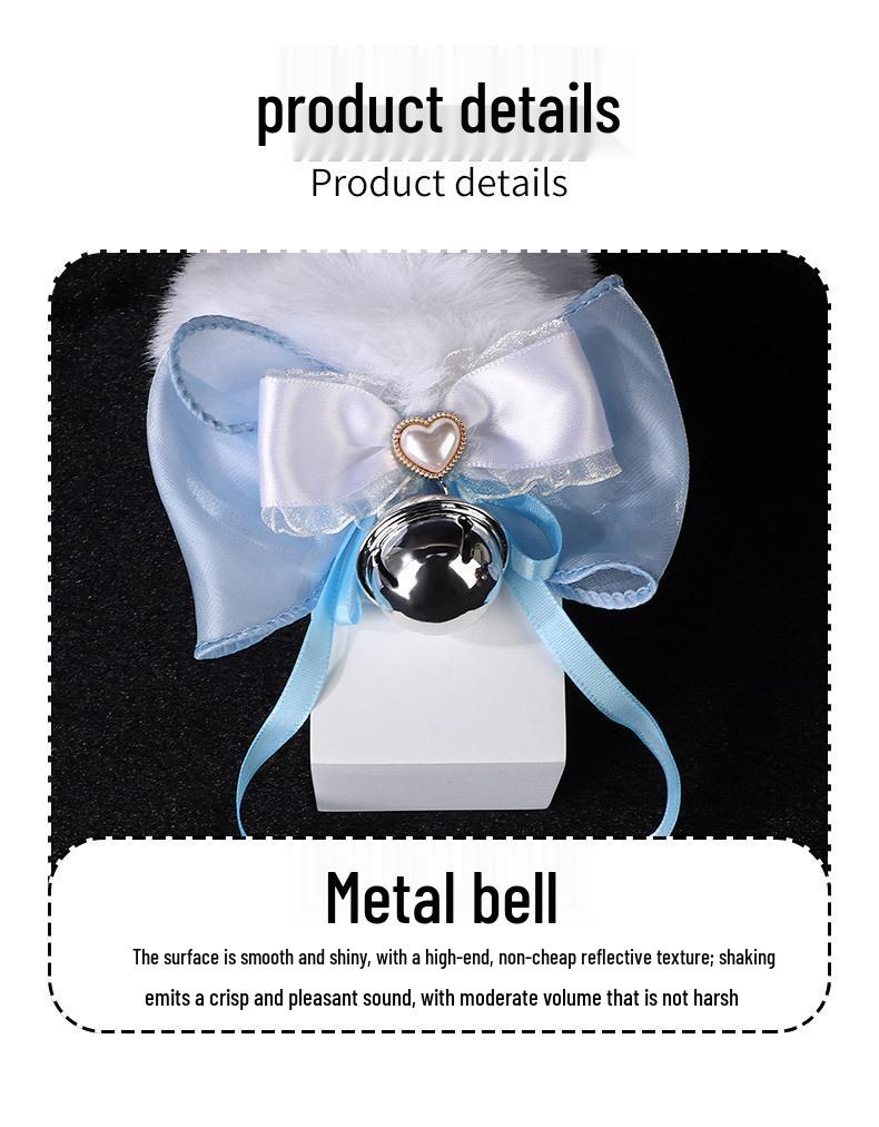 Silicone Rabbit Tail Butt Plug with Bowknot – Cute SM Erotic Toy for Adults
