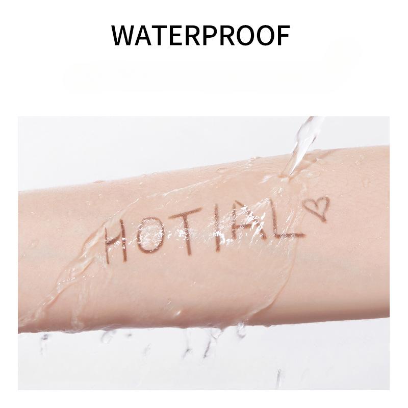 Gel Eyeliner Pen, Smooth Color Development, Silky Smooth and Non-smearing, Waterproof and Sweat-proof Novice Eyeliner Pen