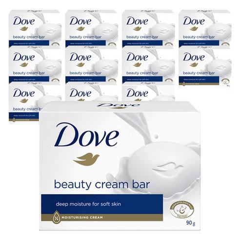 Dove Beauty Cream Bar Soap 90g x 12ea