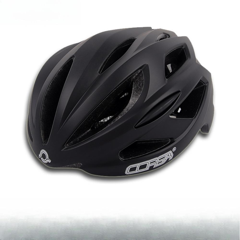 

Kusa men s and women s road bikes mountain bikes cycling helmets integrated forming lightweight wind-breaking helmets L чёрный