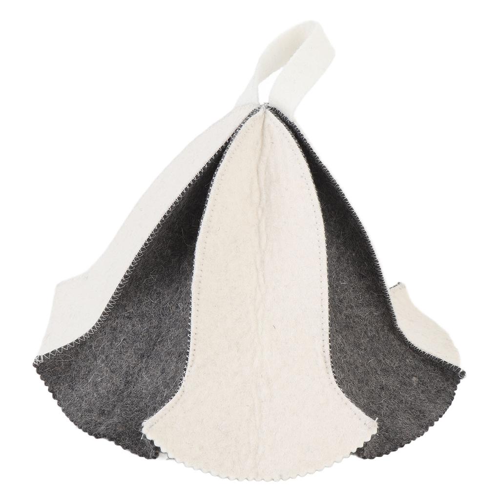 2pcs Steam Room Sauna Hat Insulating Comfortable Breathable Sauna Cap for Bathhouse Hot Dry Steam Ro