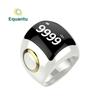 Equantu Smart Counting Alarm Clock Ring - Ceramic, Zinc Alloy, Plastic Counter