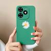 Case For Tecno Spark Go 2024 Cute Pilot Soft Liquid Silicone Upgrade Lens Protection Back Cover For Tecno SparkGo Coque Bumper