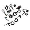 36V 48V 17A Bike Modified Controller S900 Dispaly Panel Electric Bike Conversion Kit for 250W‑350W Gear Motor