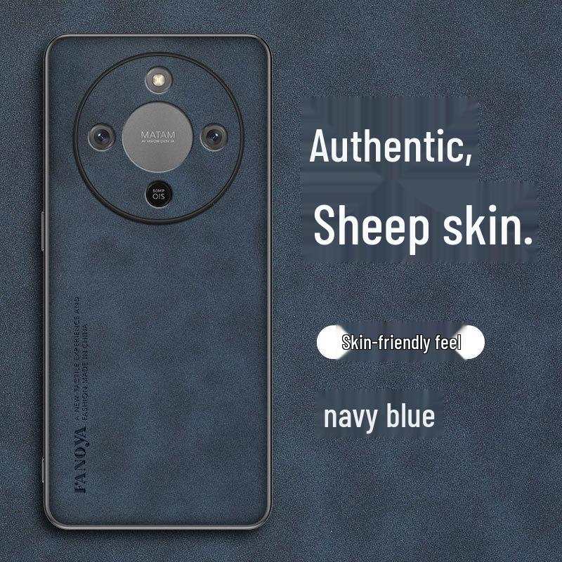 Honor X70 Business Lambskin Anti-Fall Protective Phone Case