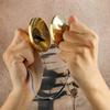 The Eight Auspicious Symbols Tingsha Cymbal Bell Handcrafted Brass Chime Bells  Buddhist