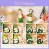 Festive St Patrick's Day Wooden Hanging Decorations Featuring Four Leaf Gnomes