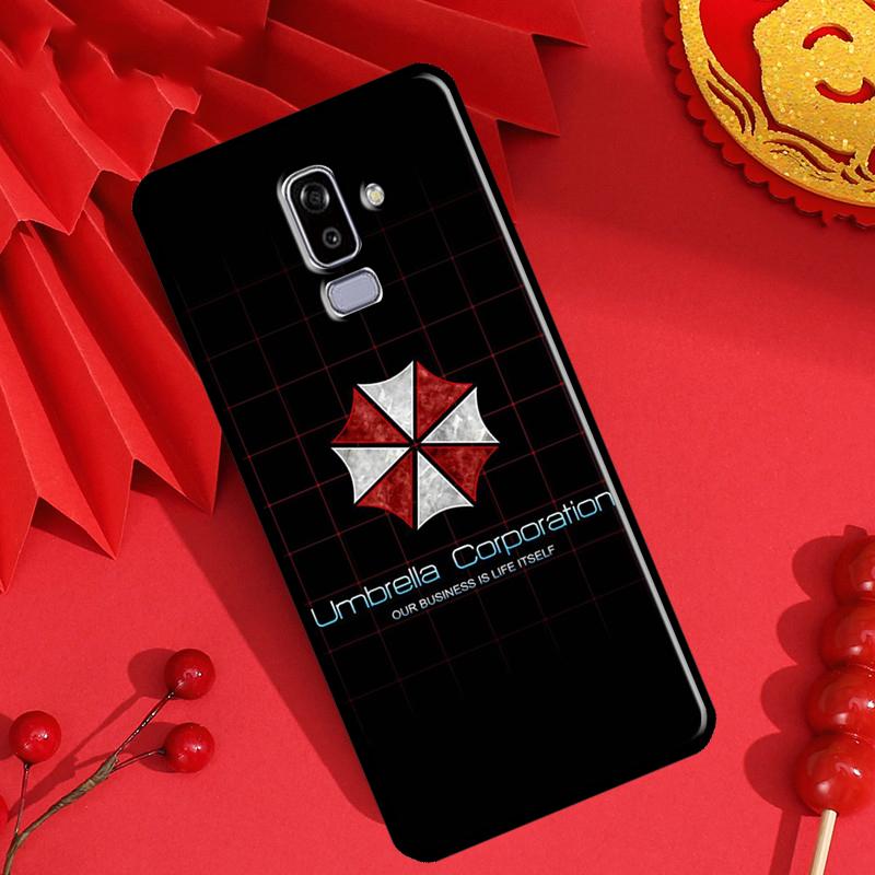 Umbrella Corporation Case For Samsung Galaxy J3 J5 J7 2016 A3 A5 2017 A6 A8 J4 J6 Plus J8 A7 A9 2018 Back Cover A7 2018 - A750