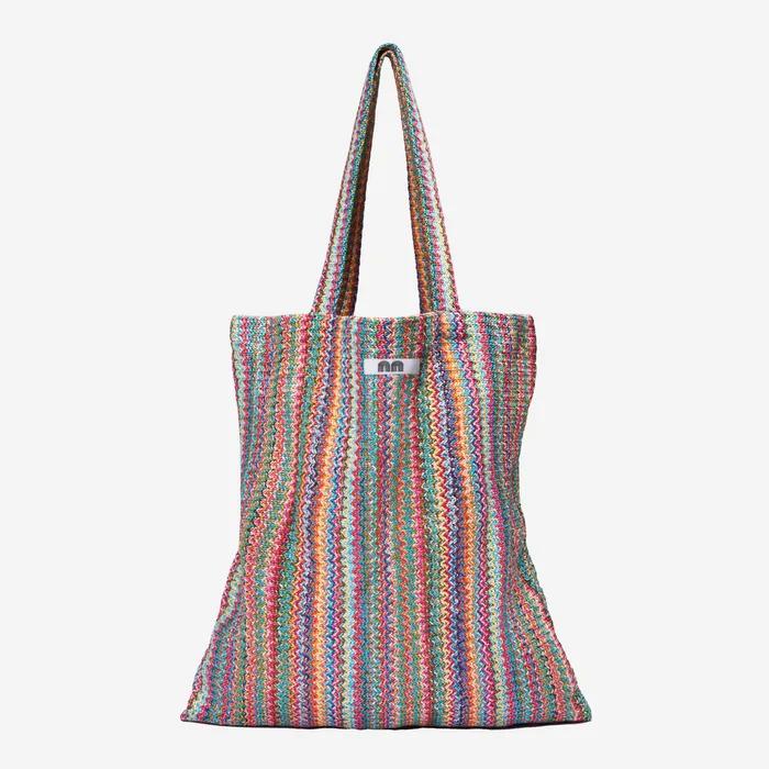 Pattern Tote Bag Rainbow