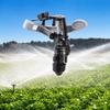 4PCS 3/4 Inch Male Thread Impact Sprinkler ABS Rotary Sprinkler Head Lawn Sprinkler  Garden Watering